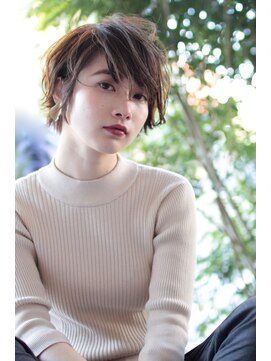 ヘアーアンドメイク フォルス(HAIR&MAKE FORS) 【FORS】西田ゆか スタイリング簡単*ラフショート