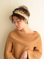 アース 水沢店(HAIR&MAKE EARTH)&nbsp;外国人風☆ターバンアレンジ