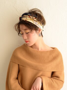 アース 水沢店(HAIR&MAKE EARTH) 外国人風☆ターバンアレンジ