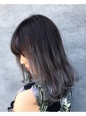 【FORM】silver balayage