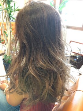 シェリシェリー(Cheri Cherie) ミルクティー☆のグラデーションカラー