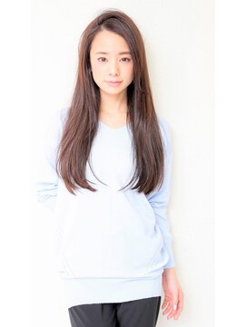 マーズソレイユラモード(mars soleil la mode) ロング/ストレート/前髪なし大人かわいいストレート