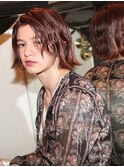 『カット+ファストブリーチ+ホワイトグレージュ』