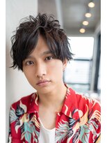 オースティン 門前仲町(AUSTIN)&nbsp;ビジネスツーブロックOK★かき上げトランクスヘアくせ毛風パーマ