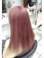 ヘアースタジオ ジェイワン(hair studio J ONE) シルバーピンク（ブリーチオンカラー）