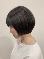 ナンプウ(Nanpu) 伸ばし中 まるみショートボブ