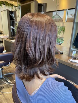 アクトエスポワール(Act espoir) アッシュピンク×レイヤーミディ