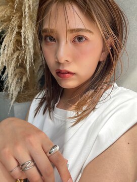 スリーバイベルベット(THREE...by velvet) シナモンベージュ