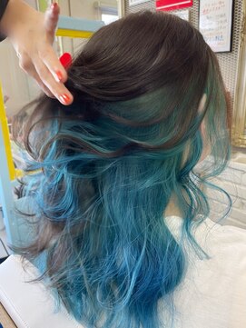 ヘアーブティック にし　NISHI インナーカラー