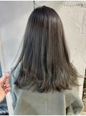 【ALLY 濱田】ブリーチ無し☆オリーブベージュ 20代/30代/40代