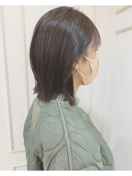 クロップ エス 湘南辻堂(crop es) 【crop es辻堂 藤田】ワンレングス外ハネボブ