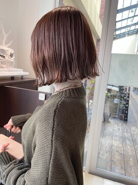 オーイット(ooit) ＊外ハネボブ×グレージュカラー＊