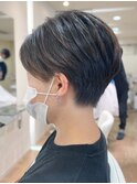 インナーカラー刈り上げハンサムショート【RENJISHI 松岡】