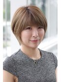 どこからみても可愛い丸みのショートボブ/ミスエッセンス竹下