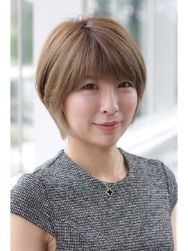 ミスエッセンス(MISS ESSENCE) どこからみても可愛い丸みのショートボブ/ミスエッセンス竹下