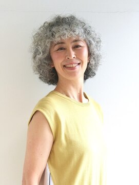 えがお美容室 【えがお美容室】50代60代に人気☆似合わせカールスタイル