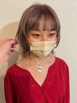 ソラ(SOLA) ボブウルフ×フェイスラインローライト