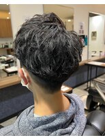 ルシードスタイル ボーグル岐阜店(LUCIDO STYLE BOGL) ナチュラルパーマ×ツーブロック