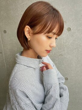 アッシュ 笹塚店(Ash) ミニウルフ/くすみブルー/イヤリングカラー/韓国ヘア[U24/笹塚]