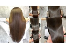 【うる艶カラー×美髪矯正】で叶う継続美◆扱いやすく健やかな髪へ◆