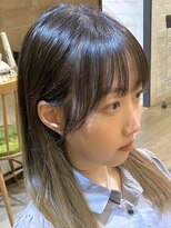 ヴァンクシー バイ ルナ(VANKCY by Luna)&nbsp;前髪 マチルダボブ ピンクベージュ インナーグレージュ 髪質改善