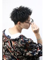 ラクーントウキョウ(RACCOON.TOKYO)&nbsp;ソフトツイスト　メンズショート　スパイキーショート　刈り上げ