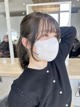 ジーナ 博多筑紫口(Zina) 【tama】結んで可愛いお顔周りカット♪