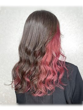 美容室 ハルミ ヘア リゾート 川口店(Harumi Hair Resort) インナーカラー/ピンク/イルミナカラー