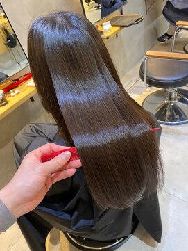 ジーナ 本八幡(Zina) 大人かわいい20代30代40代小顔ショコラベージュ　Zina本八幡