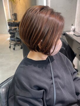 ティダスマイル ふじみ野店(tida smile) ピンクベージュ　美人ショート