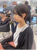 小顔丸みショート