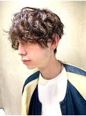 【Lloyd 大宮】チョコレートブラウン×ツイストパーマ