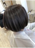 グレージュハイライト