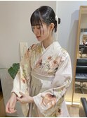 袴着付け/ヘアアレンジ