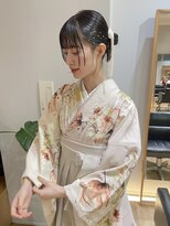 ジェノ(JENO by apish) 袴着付け/ヘアアレンジ