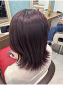 暗めボルドーカラー