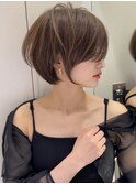 大人美人ショート/ショートカット/髪質改善/白髪ぼかし/30代40代