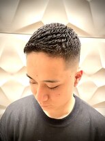 銀座マツナガ 浅草店&nbsp;短髪パーマ/スキンフェード/ワイルド/20代/30代