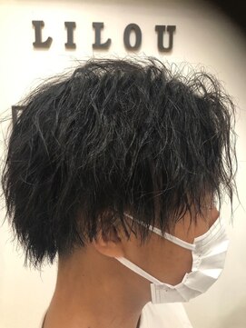 リルウ 阿倍野キューズモール(LILOU) メンズパーマ