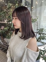 ヘアーアンドメイク ビス(HAIR&MAKE bis) ラベンダーベージュ/オージュア【黒田あさみ】
