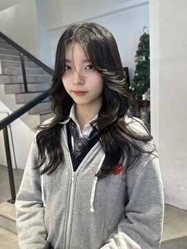 ゼスト パーク(ZEST PARK) ウェーブミディアム韓国レイヤーカット吉祥寺 kanon