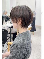 ビューナゴヤ 名駅(VIEW NAGOYA)&nbsp;丸顔/ミニウルフ/チェリーブラウン/ショートボブ
