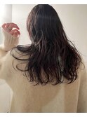 髪柔ロングニュアンスパーマ