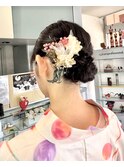 ヘアセット、着付け