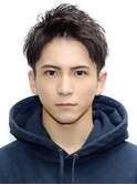 短髪ツーブロック刈り上げベリーショートビジネスヘア青木くん