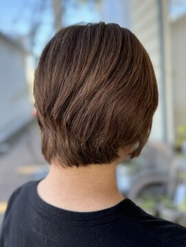 チョコレート(chocolate) 髪質改善大人可愛い20代30代40代50代ショートボブ