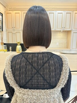 ティンク 天神(Tink) Masaki担当 髪質改善ストレート×ミニボブ