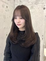 アイシー 表参道(ICY)&nbsp;ワンカールレイヤーカット/まろやかラベンダーベージュ