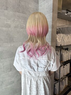 クラゲウルフ＋ピンクエンドカラー