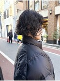 山本/ボブパーマレイヤーカット吉祥寺パーマ20代30代ミニボブ